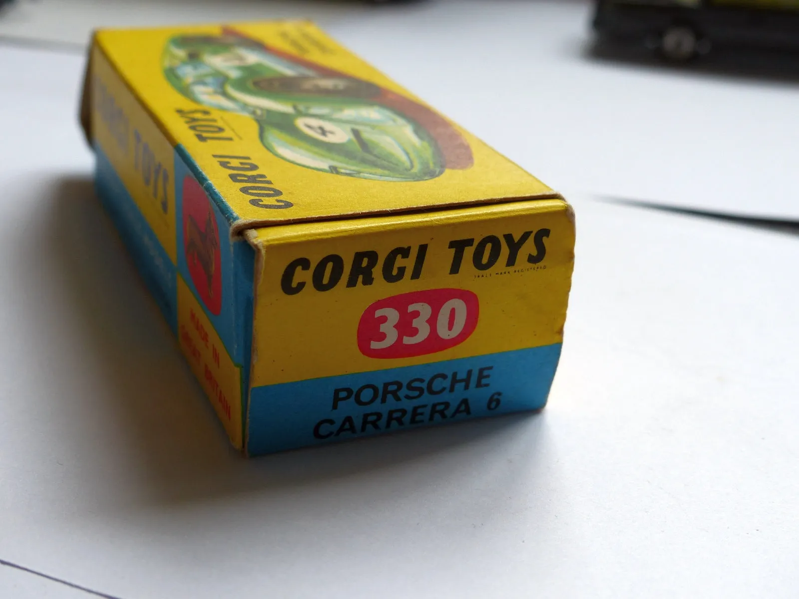 330 Porsche Carrera 6 with RN1 and no driver with original box