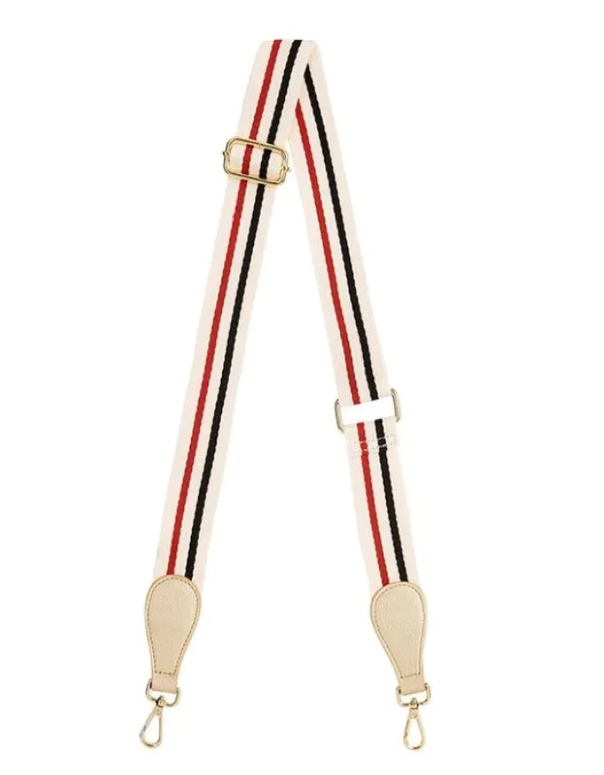 Accent Strap Light Gold (Red Tri Colour)