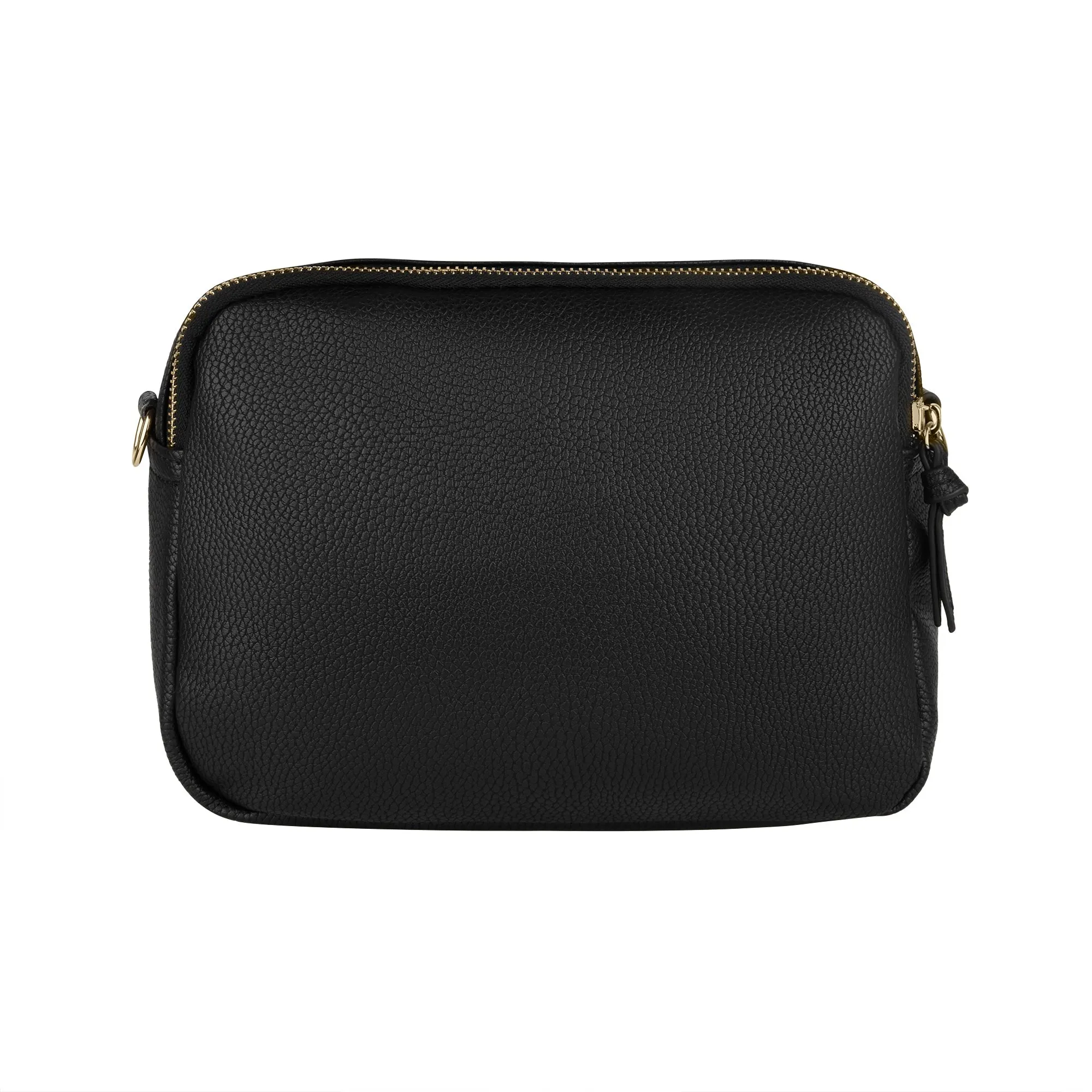 Accessorize London Women's Black Cross-Body Camera Bag