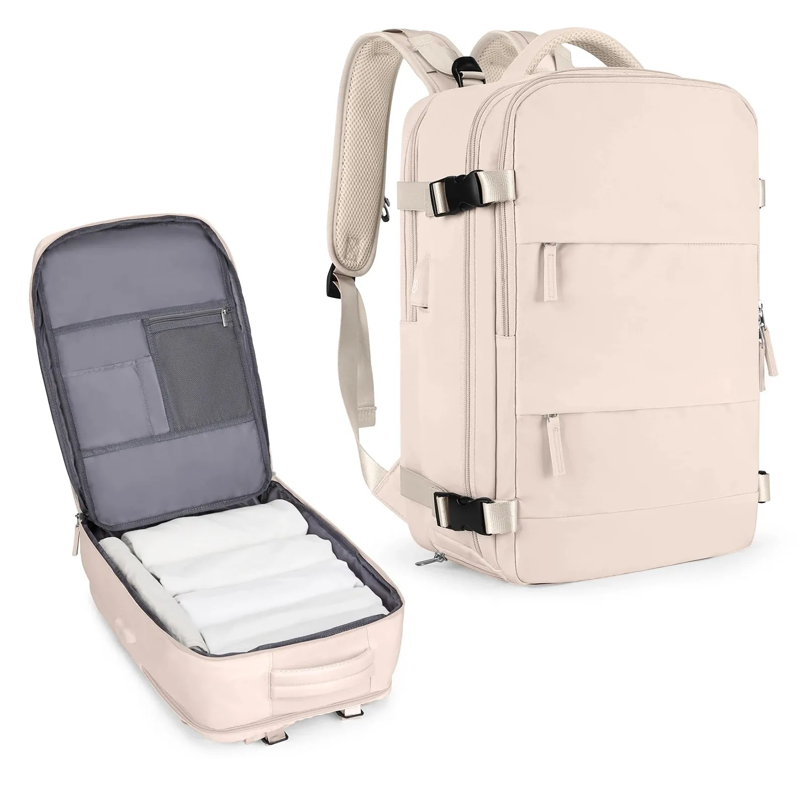 Airline-Approved Hiking Backpack - Waterproof Laptop Travel Pack