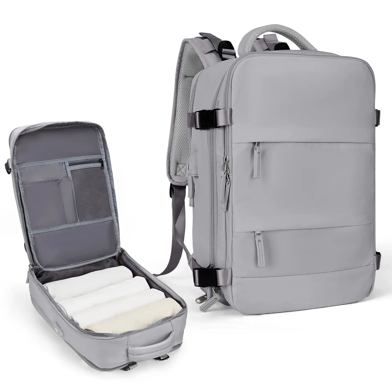 Airline-Approved Hiking Backpack - Waterproof Laptop Travel Pack