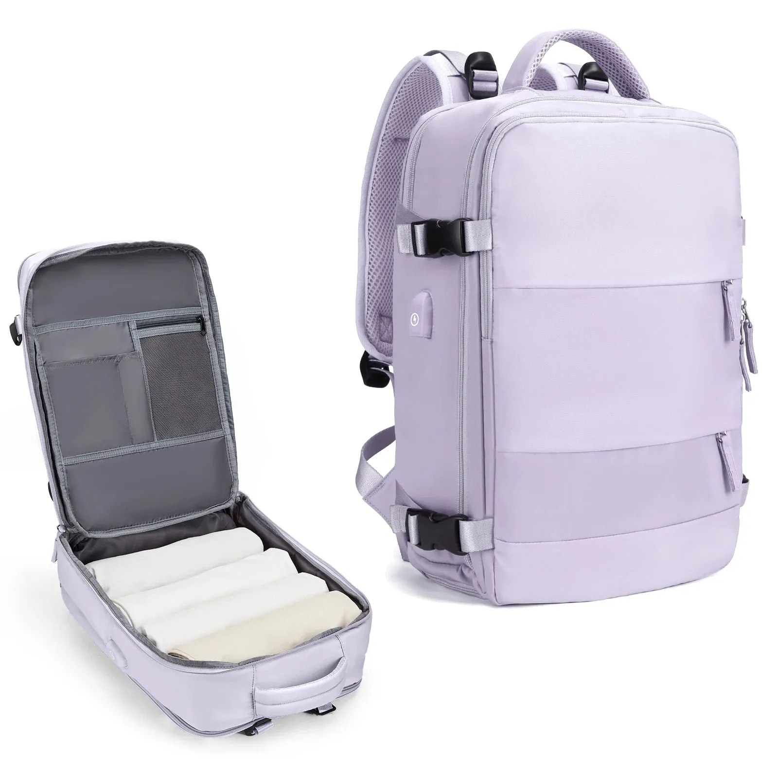 Airline-Approved Hiking Backpack - Waterproof Laptop Travel Pack