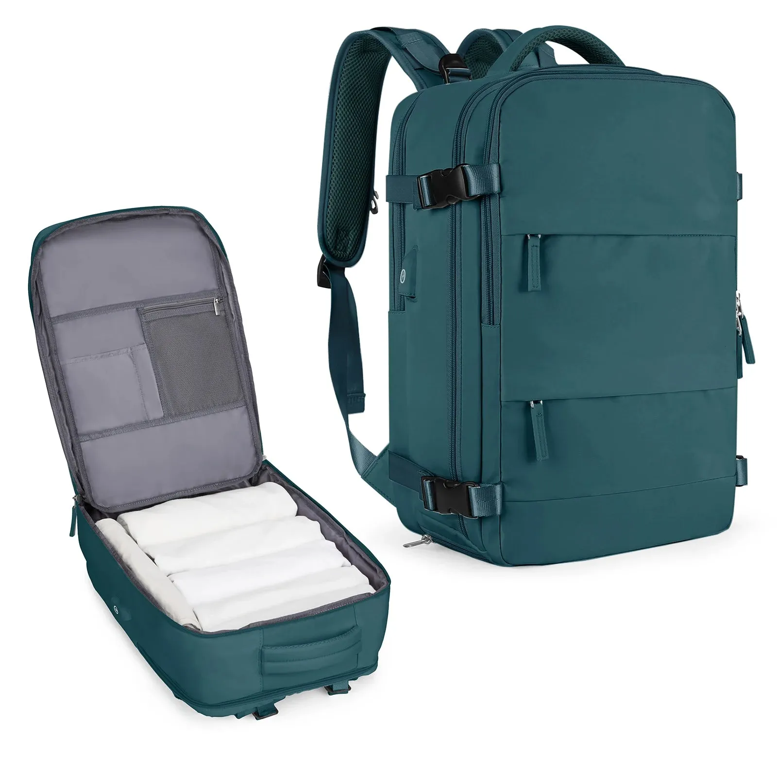 Airline-Approved Hiking Backpack - Waterproof Laptop Travel Pack