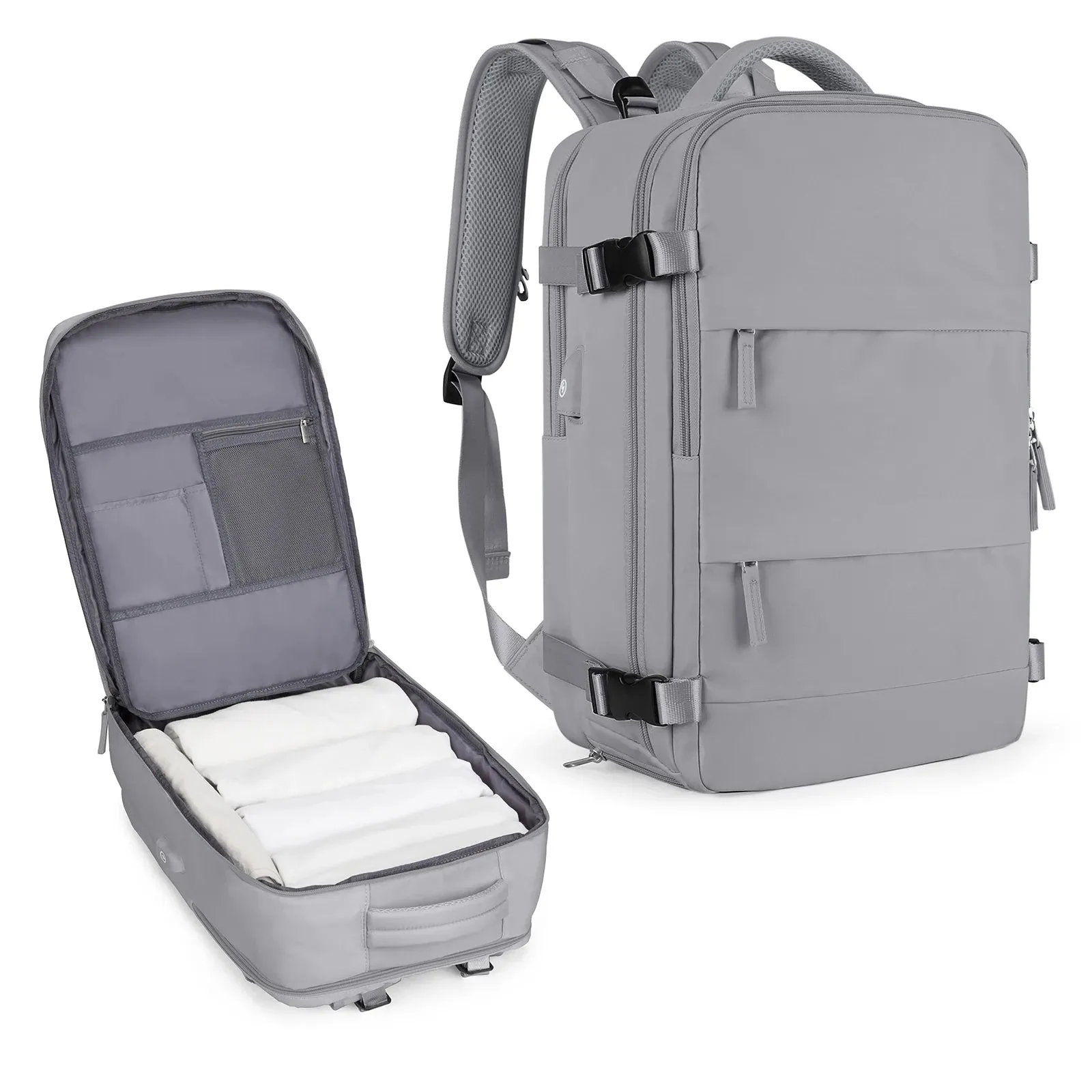 Airline-Approved Hiking Backpack - Waterproof Laptop Travel Pack