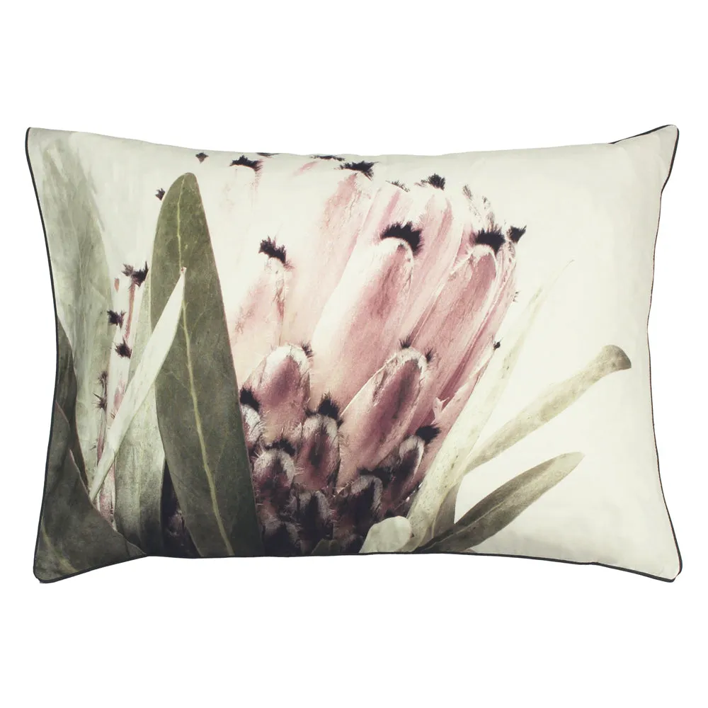 Alice Grandiflora Pillowcase Ivory/Green