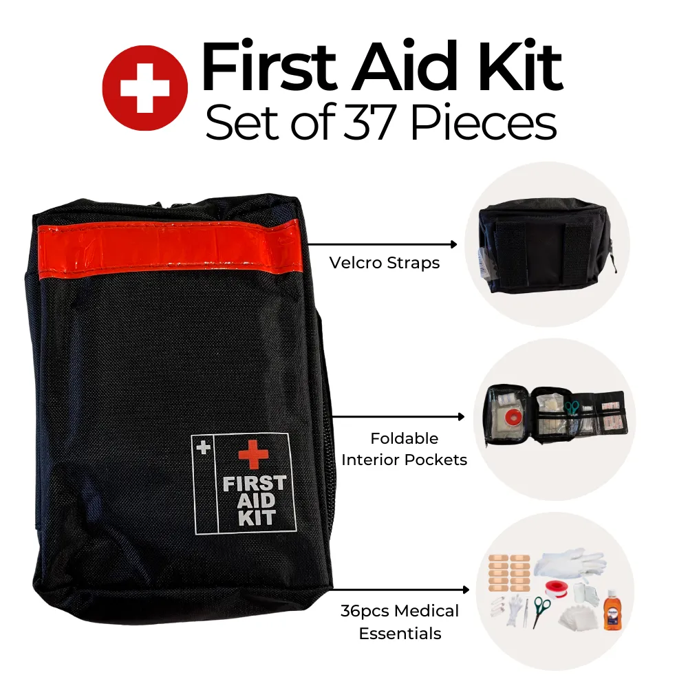 All-Purpose First Aid Kit Set - 36 Pieces