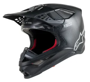 ALPINESTARS S.TECH S-M10 SOLID HELMET CARBON BLACK 2X 8300319-1300-2X