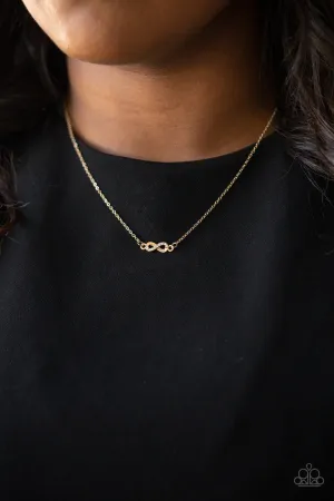 Always a Winner Gold Paparazzi Necklace