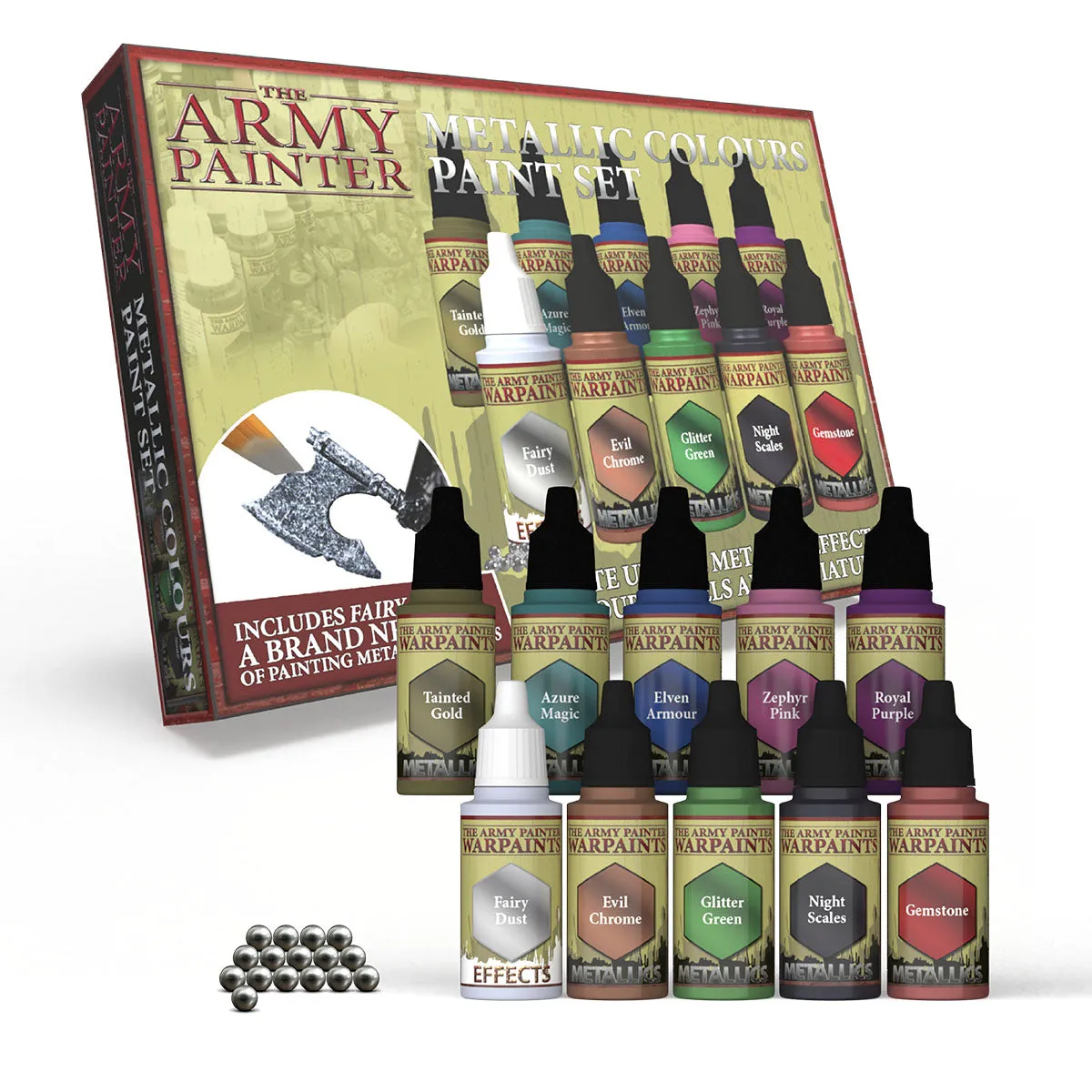 Army Painter Metallic Colours Paint Set