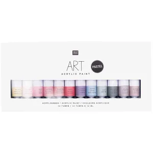 Art Acrylic Set Pastel 12 x 12ml