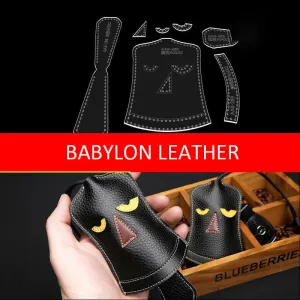 BABYLON™ Leather Car Key Fob Protector Pattern AAB-289