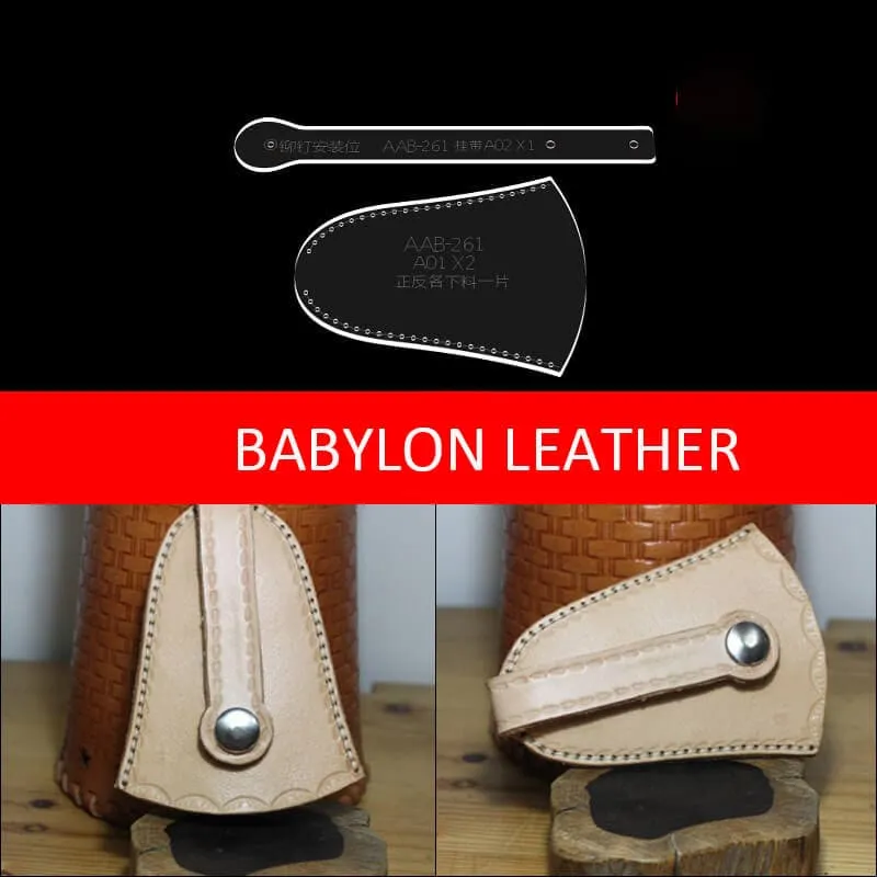 BABYLON™ Leather Key Holder Pattern AAB-261