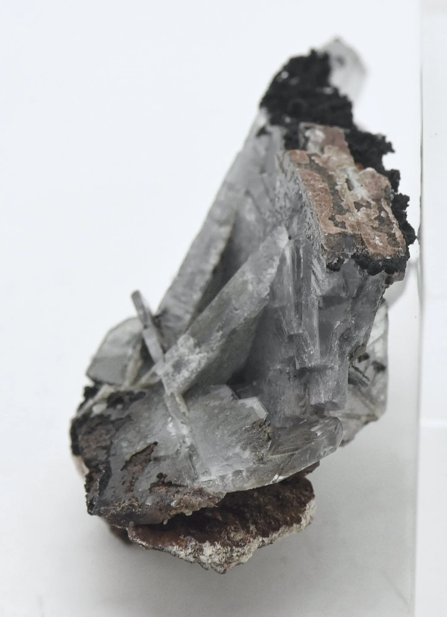 Barite Bladed Crystal Cluster Mineral Specimen - Georgia, USA