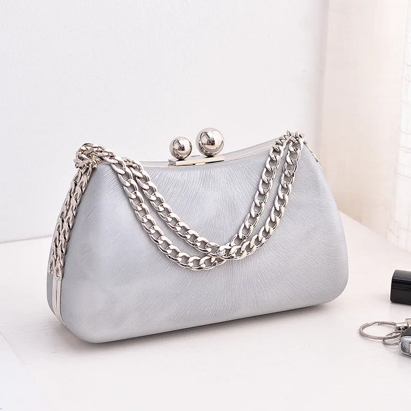 Buy Chain Handbags Fashion Luxury Dress Party Dinner Bags for Women - Fashionzapp