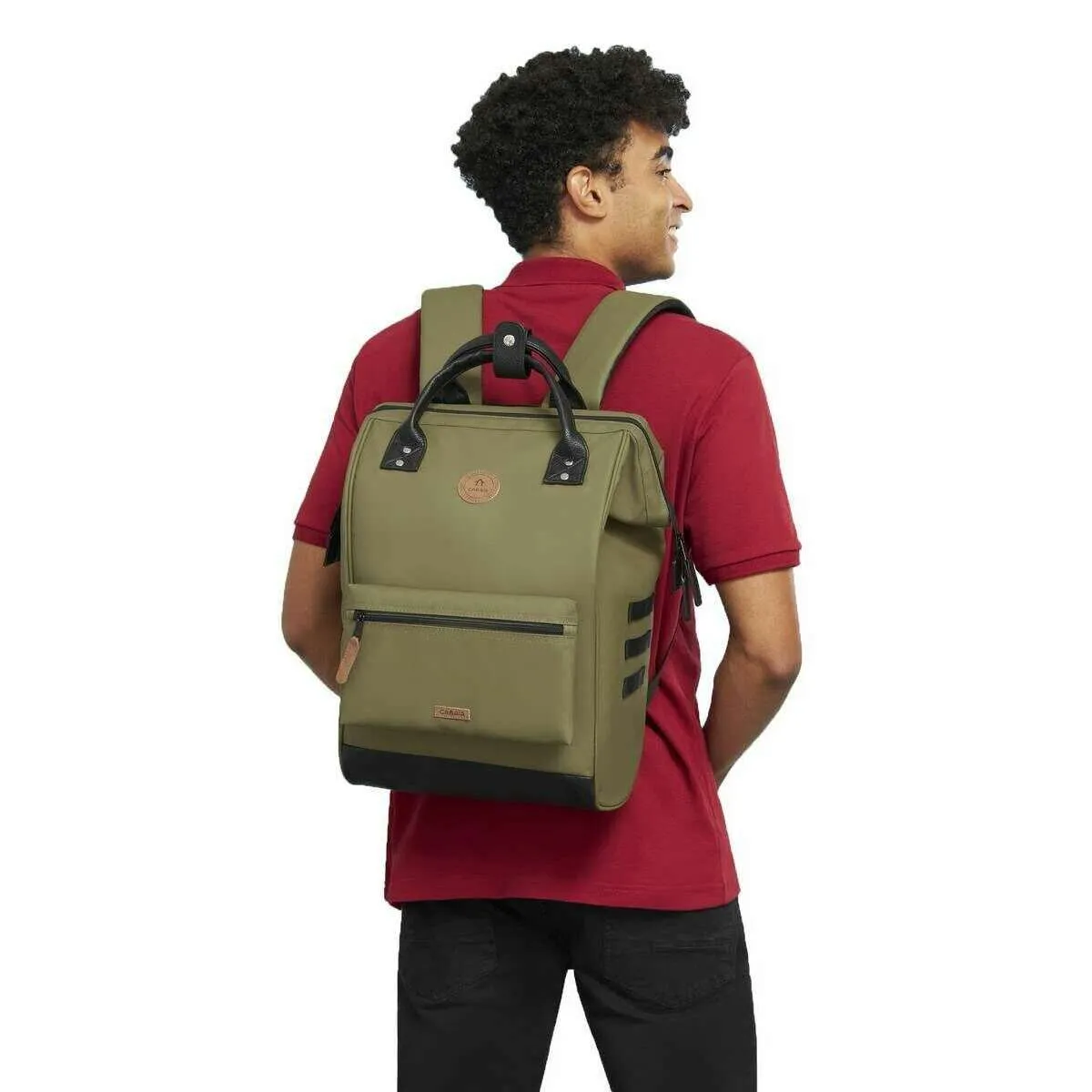 Cabaia Adventurer Waterproof Recycled Medium Backpack - Grenoble Green