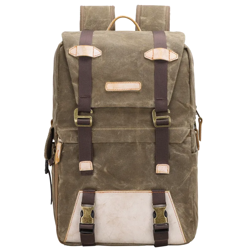 CANVAS WATERPROOF MENS CANON CAMERA BACKPACK 15'' LARGE NIKON CAMERA BAG DSLR CAMERA BAG FOR MEN