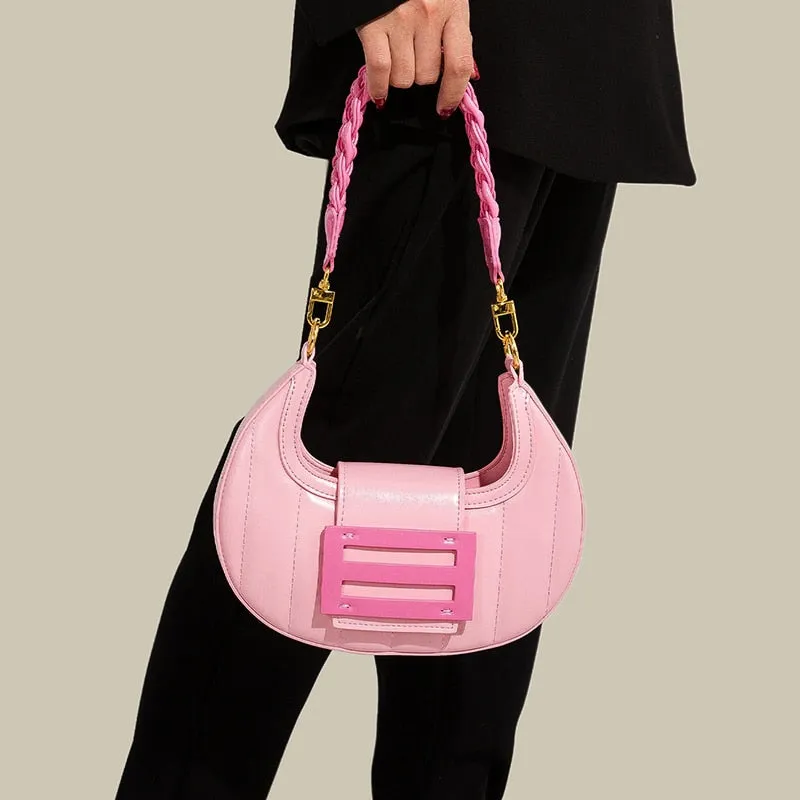 Chic Braided Strap Bag