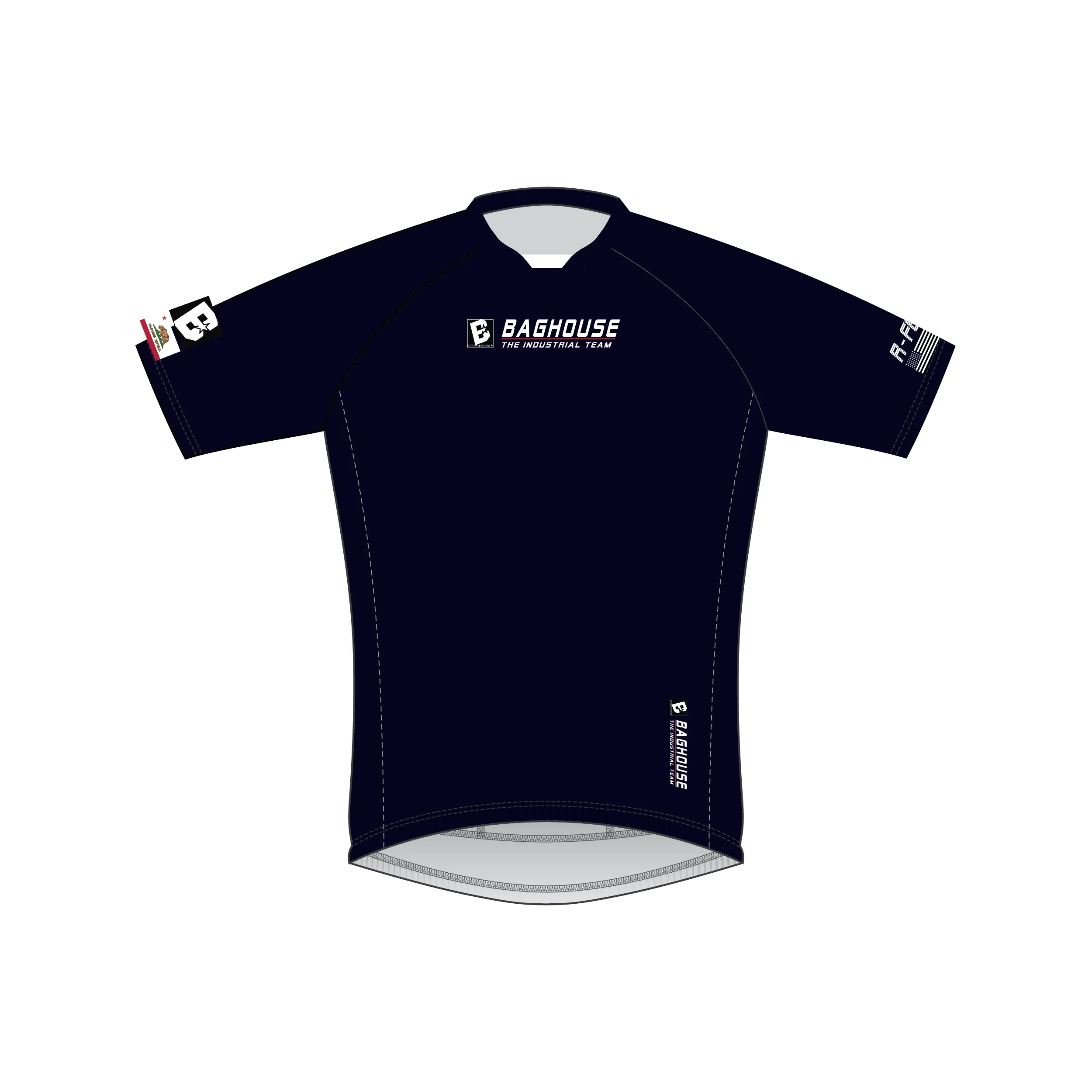 Custom Male Core V-Neck Jersey - Baghouse