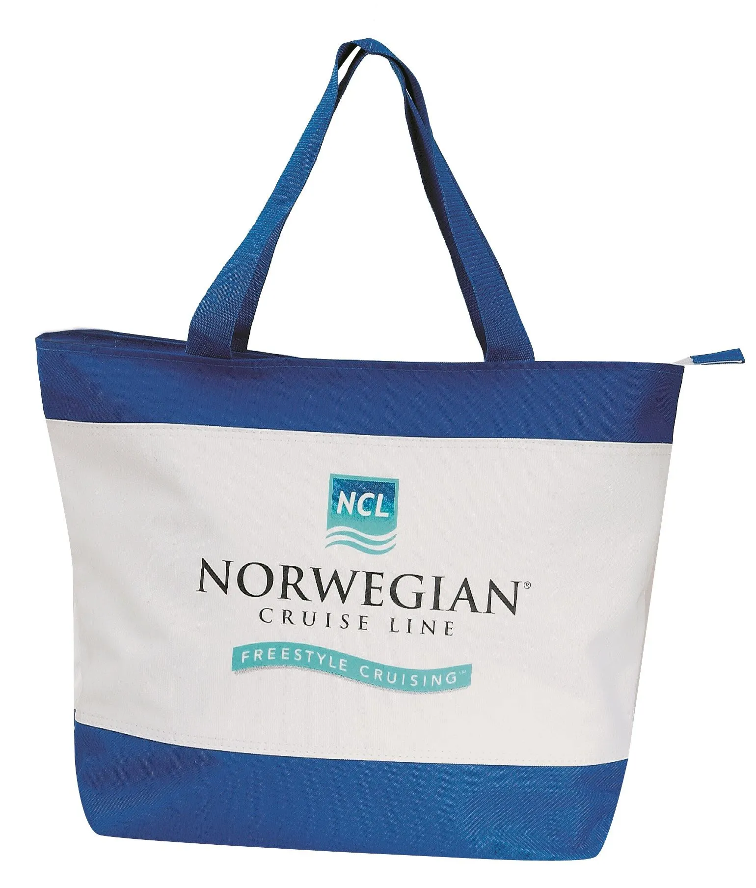 Custom Poly Tote Bag with Zipper