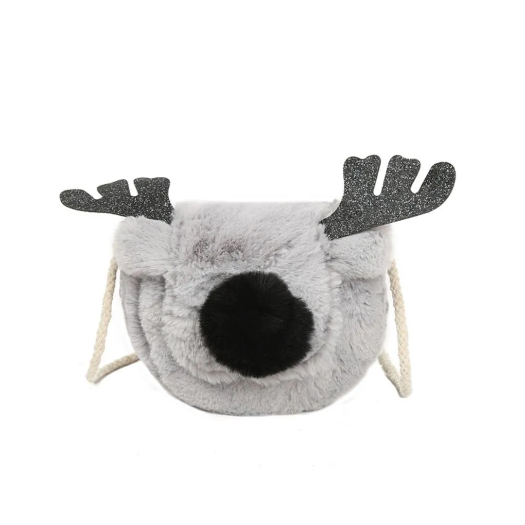 Deer Sling Bag | Gift for Teens | [Soft Plush Shoulder Bag]