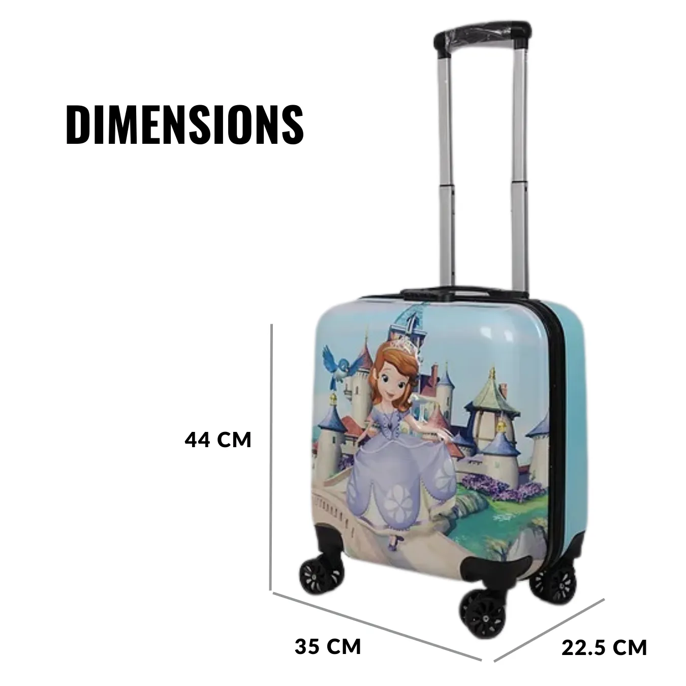 Dream Castle Trolley Bag/Suitcase