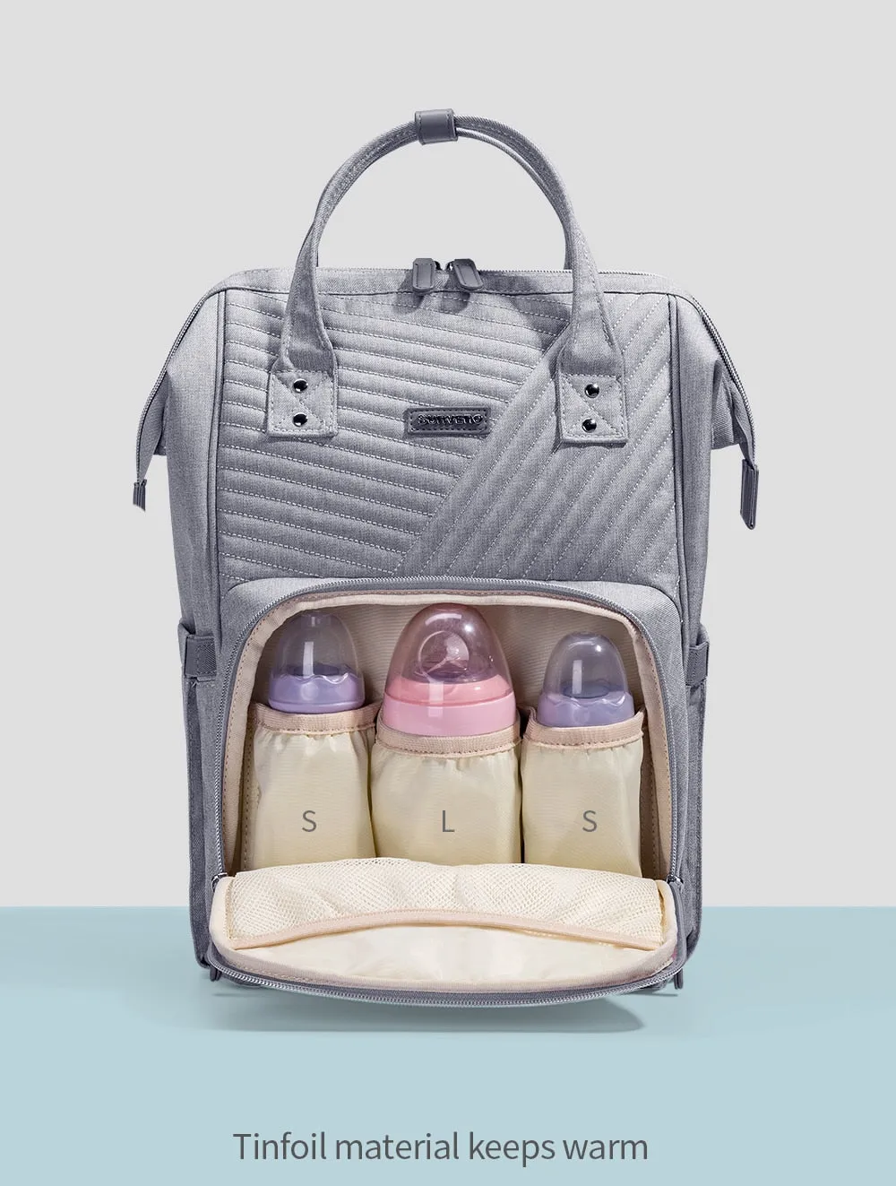 Fashion Diaper Baby Bag Backpack NB22179-HF