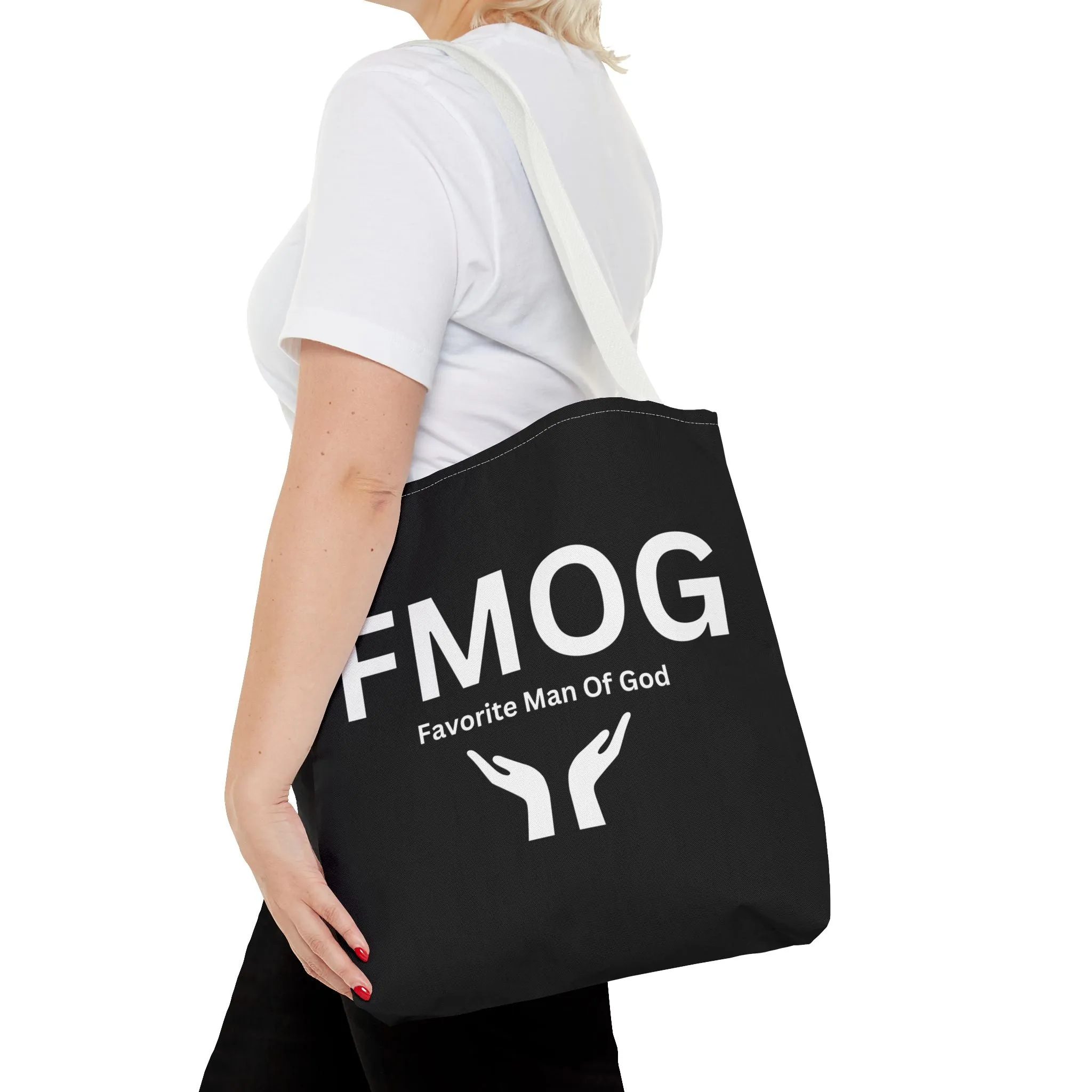 Favorite Man of God (FMOG) Tote Bag - Custom Printed Stylish and Functional Tote