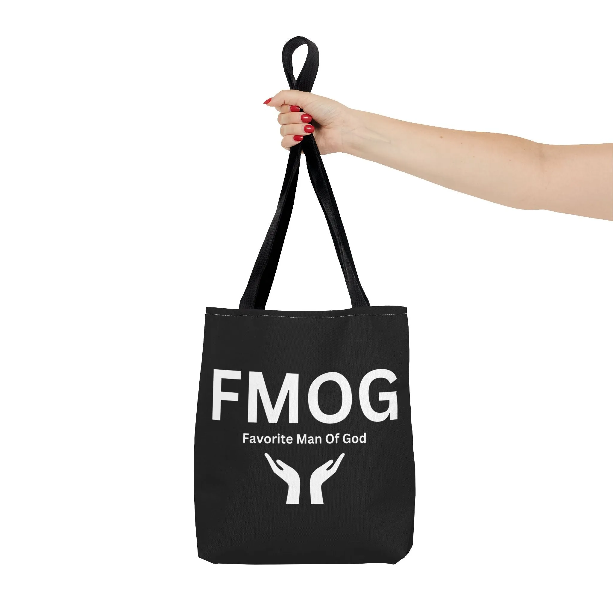 Favorite Man of God (FMOG) Tote Bag - Custom Printed Stylish and Functional Tote