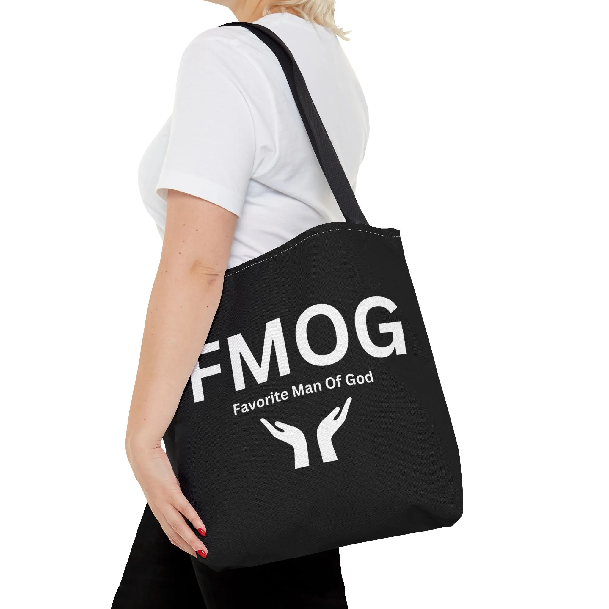 Favorite Man of God (FMOG) Tote Bag - Custom Printed Stylish and Functional Tote