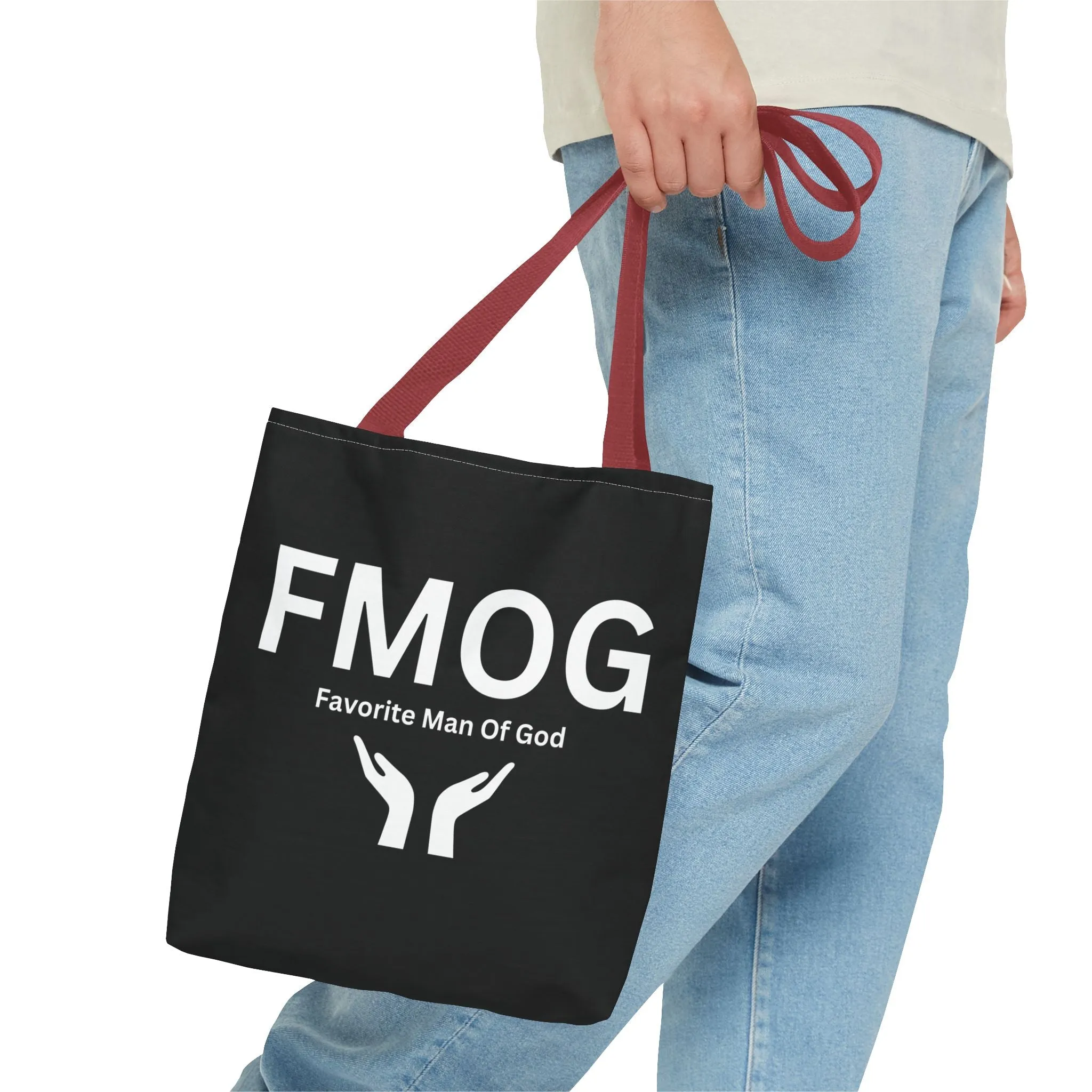 Favorite Man of God (FMOG) Tote Bag - Custom Printed Stylish and Functional Tote