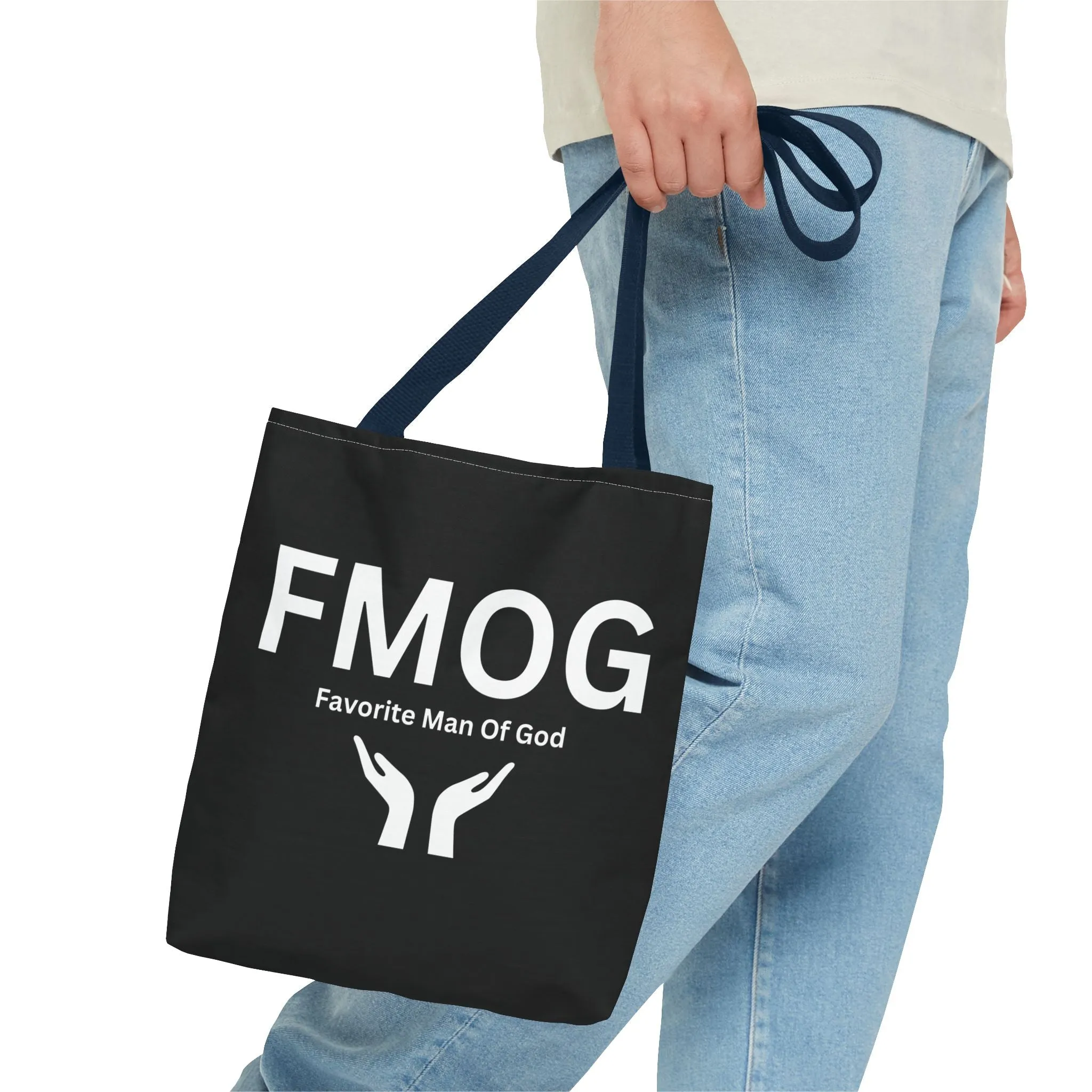 Favorite Man of God (FMOG) Tote Bag - Custom Printed Stylish and Functional Tote