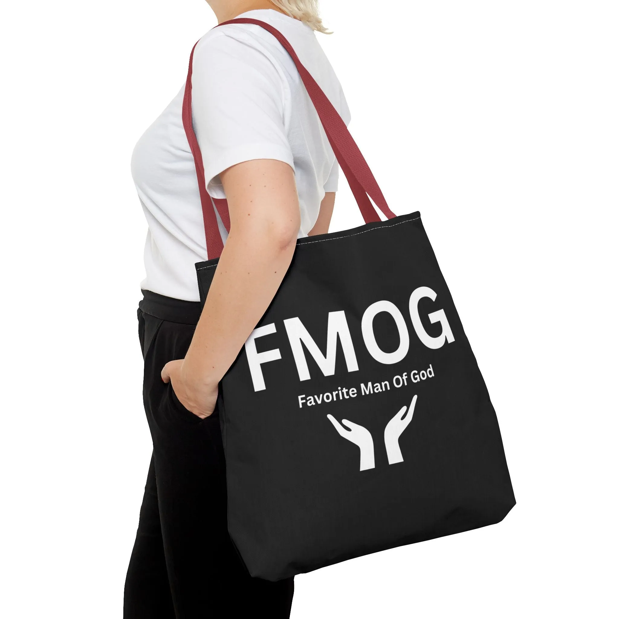 Favorite Man of God (FMOG) Tote Bag - Custom Printed Stylish and Functional Tote