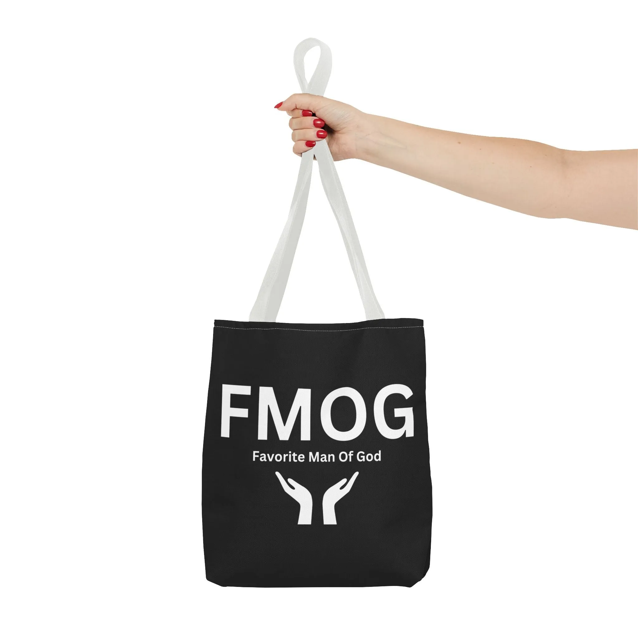 Favorite Man of God (FMOG) Tote Bag - Custom Printed Stylish and Functional Tote