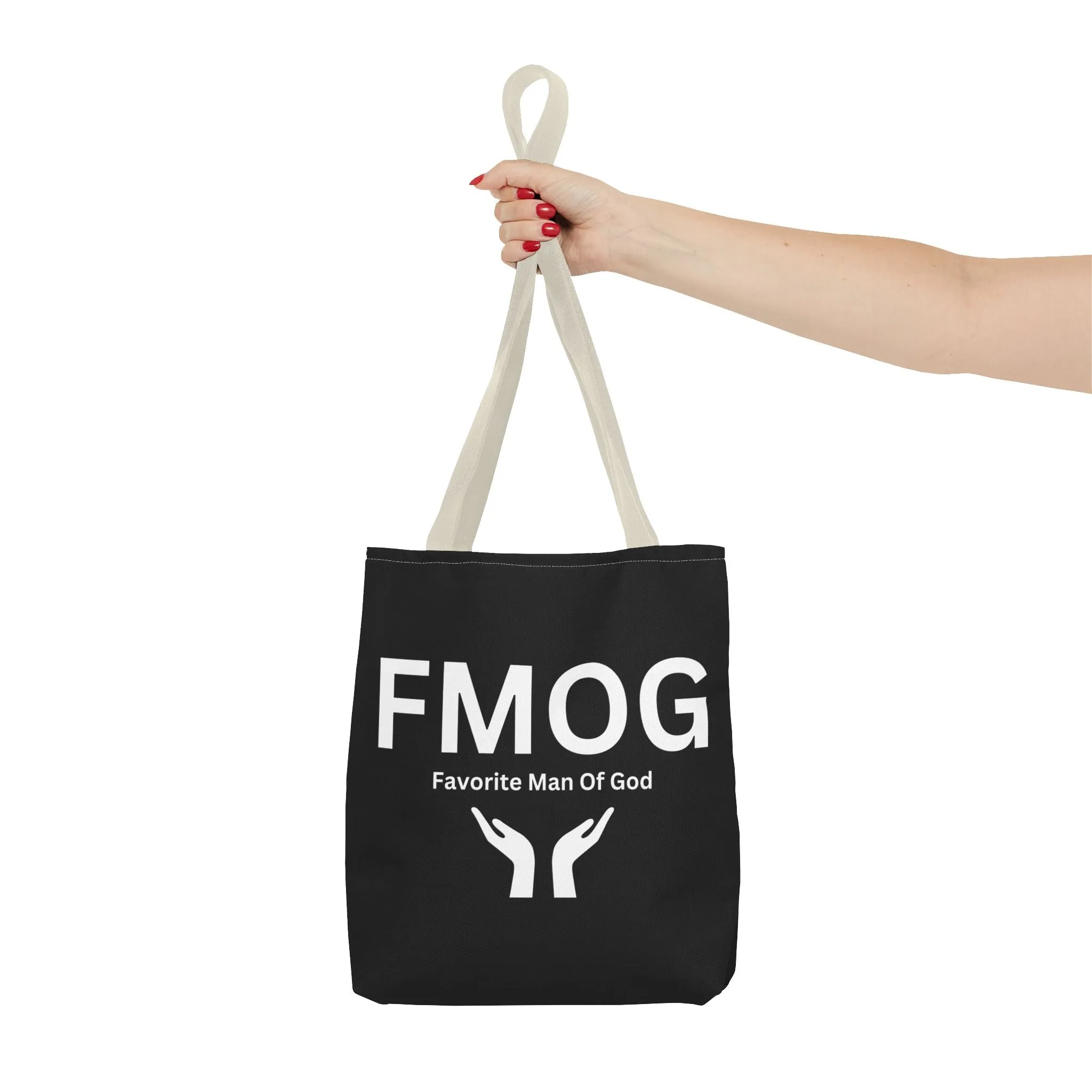 Favorite Man of God (FMOG) Tote Bag - Custom Printed Stylish and Functional Tote