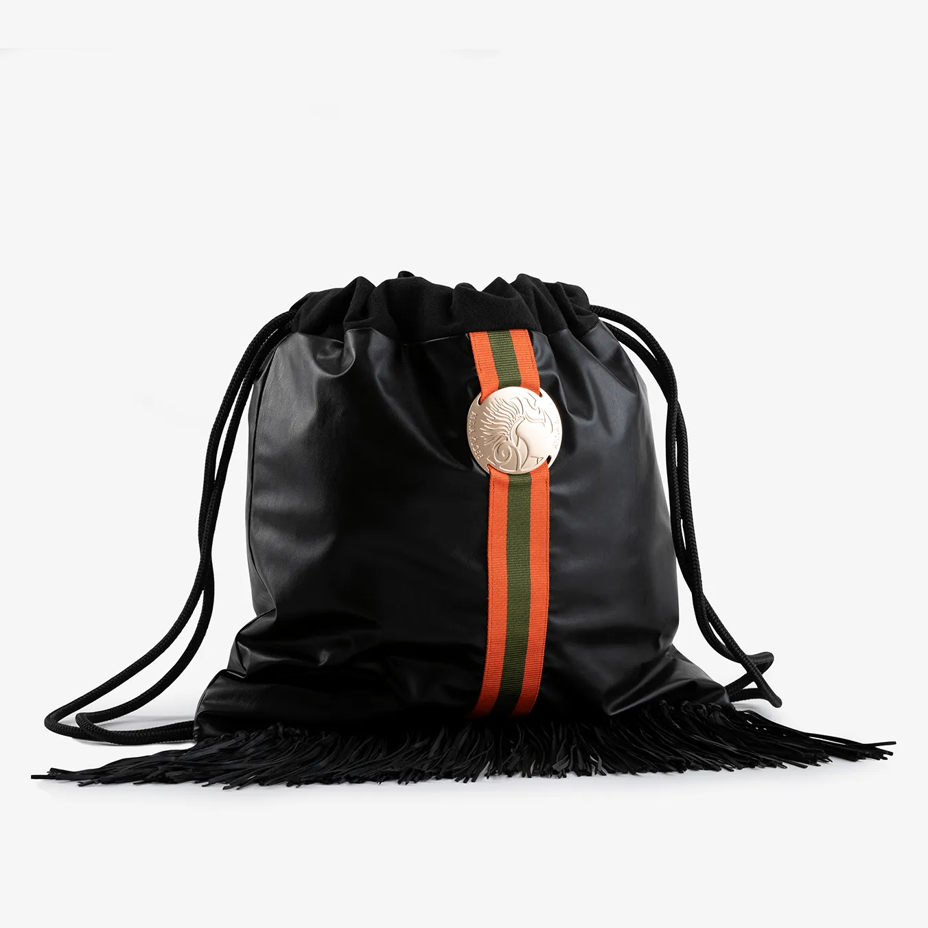 Fringe Backpack "Midnight Black"