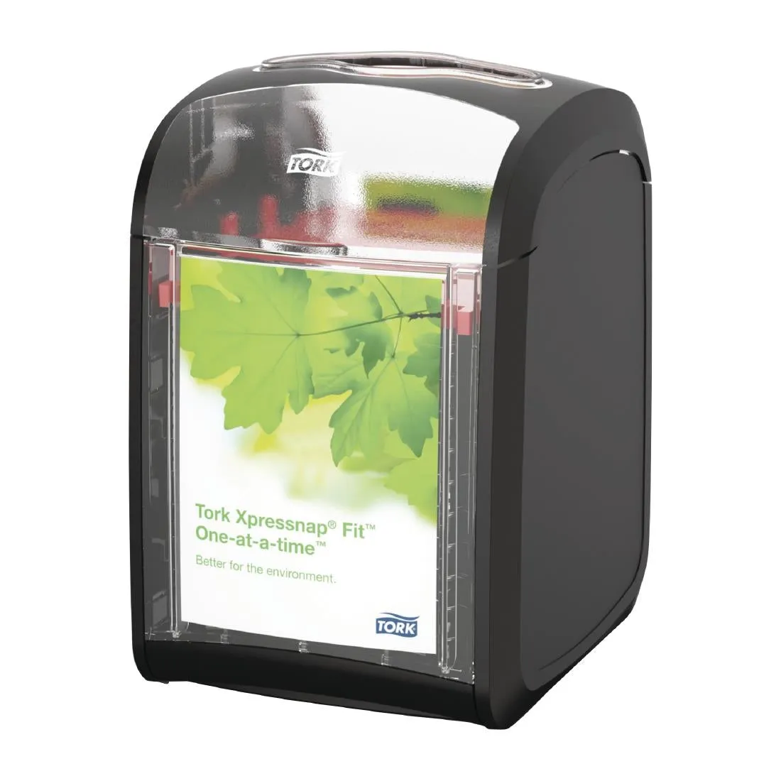 FS374 Tork Xpressnap Tabletop Napkins Dispenser Black