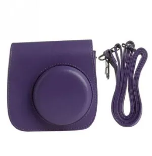 Grape Instax Mini 8/8 /9/11 Leather Case/Bag (no logo)