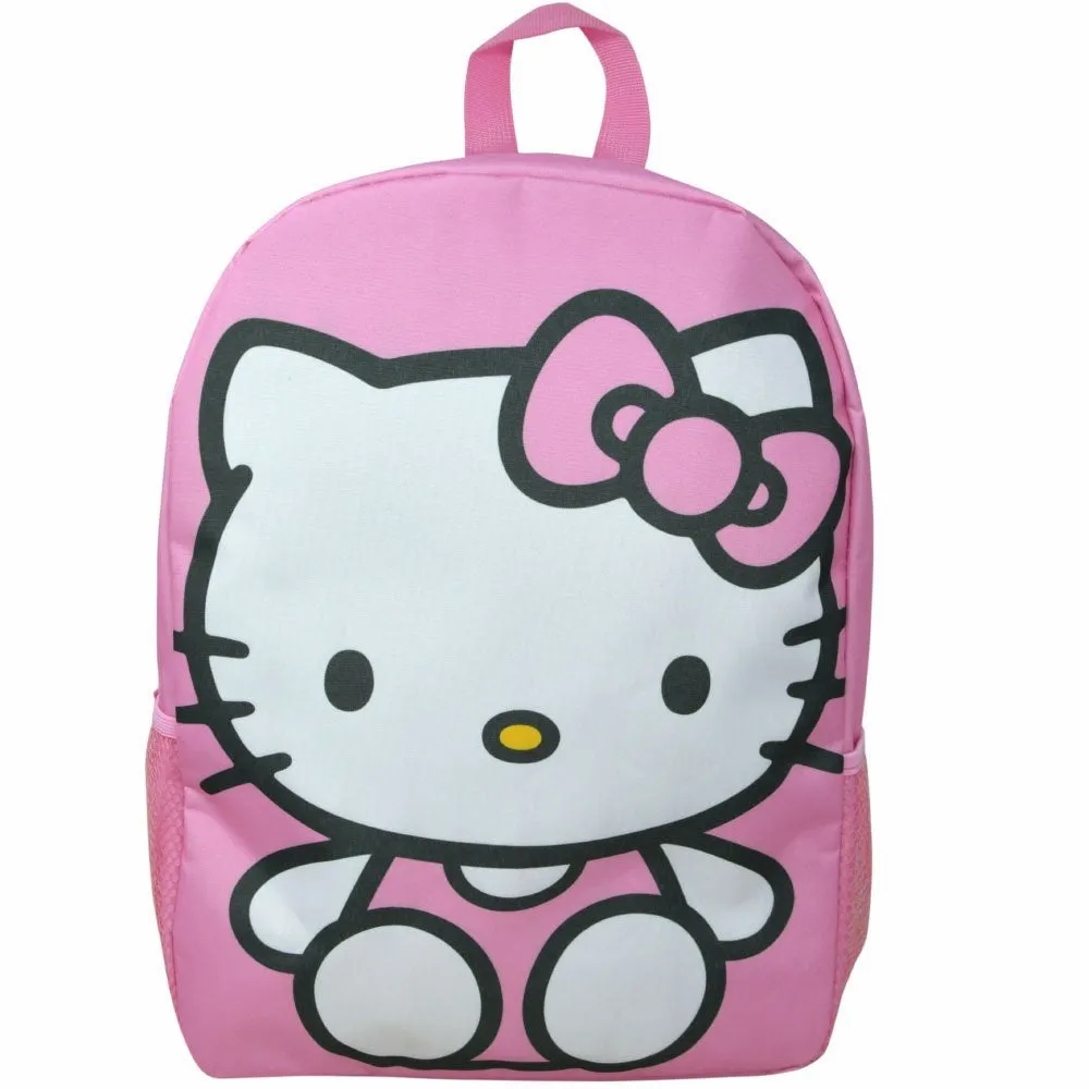 Hello Kitty Front Body Pink 16 Inch Backpack