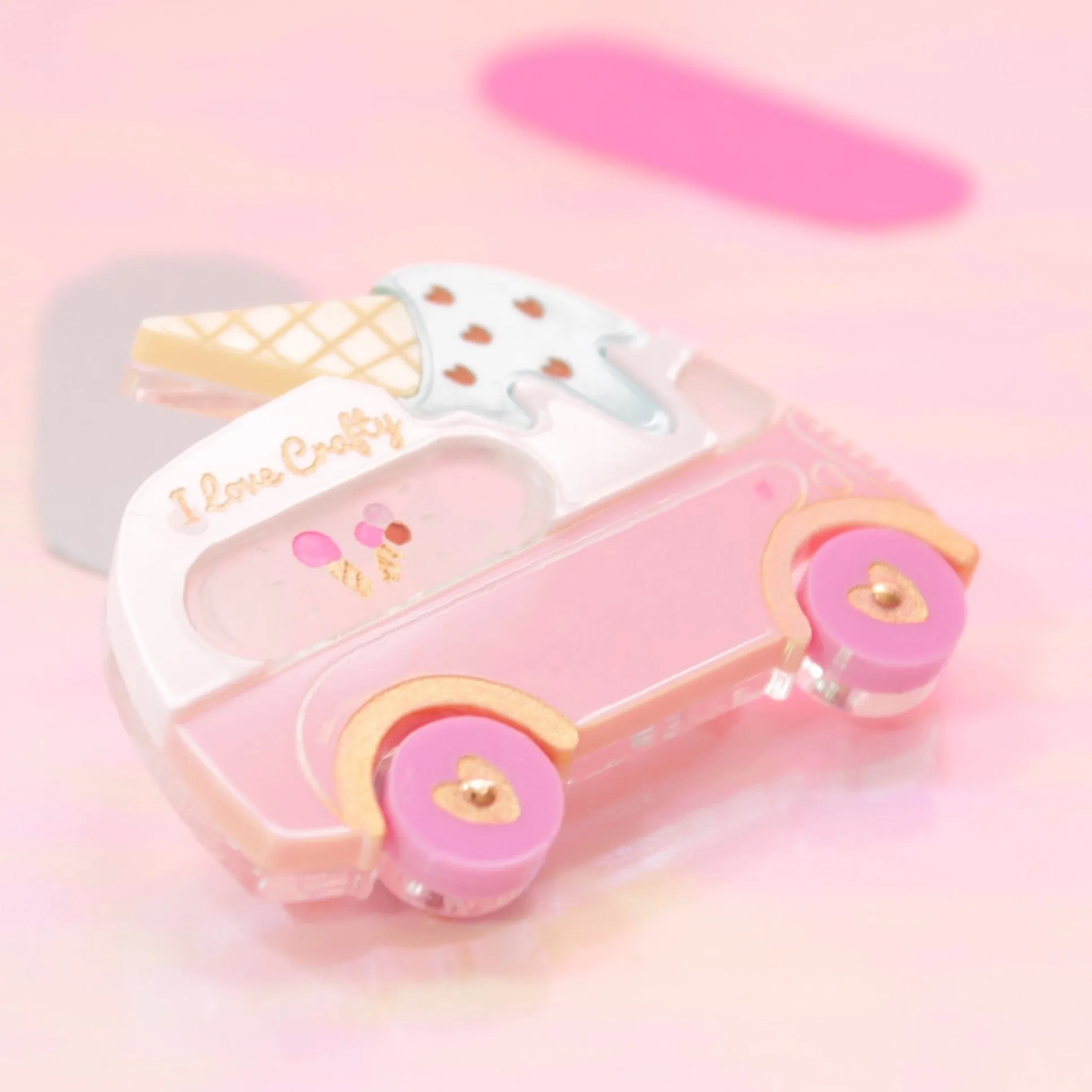 Ice Cream Van Brooch