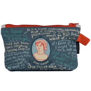 Jane Austen Zip Top Pouch