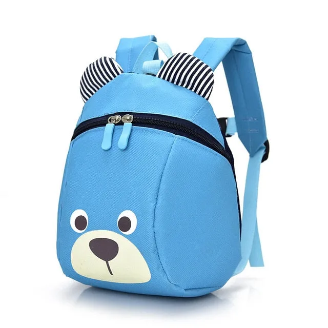 Kids Anti-Lost Toddler Safety Baby Cartoon Adjustable Backpacks