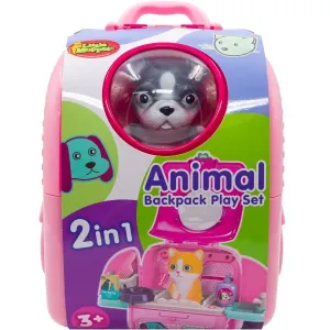 Little Moppet Backpack Play Set - Animals