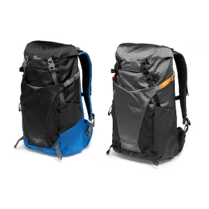 Lowepro PhotoSport BP 15L AW III Lightweight Weather-Resistant Photo Backpack with Removable GearUp Camera Insert for Hiking and Travel (Gray/Blue)