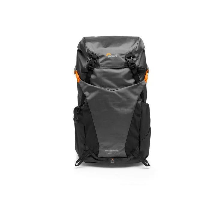 Lowepro PhotoSport BP 15L AW III Lightweight Weather-Resistant Photo Backpack with Removable GearUp Camera Insert for Hiking and Travel (Gray/Blue)