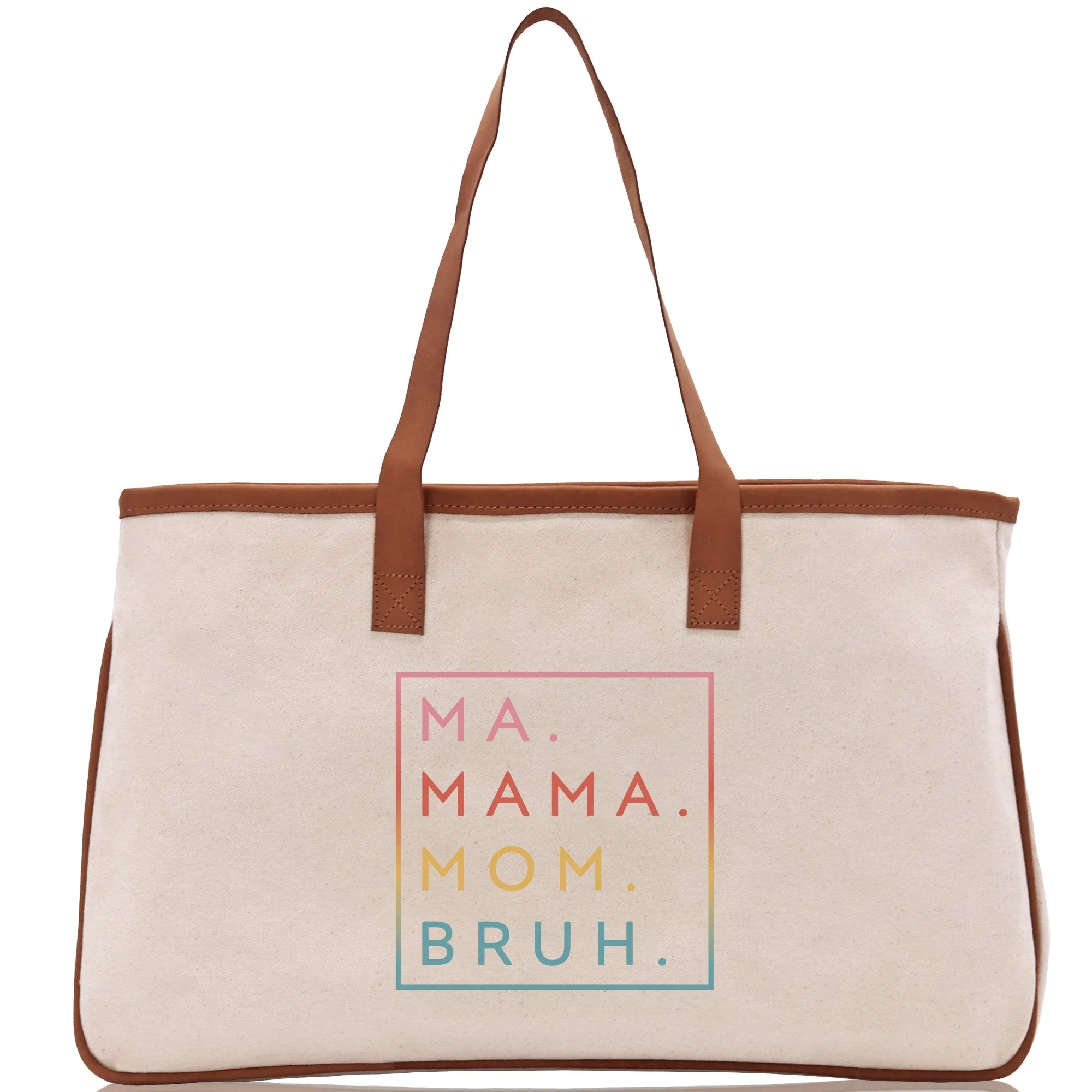 Ma Mama Mom Bruh Canvas Tote Bag Mama Tote Mom Stuff Bag Mommy Bag Dog Mom Gift Dog Mom Bag Mom Shopping Bag New Mom Gift Best Mom Ever Bag