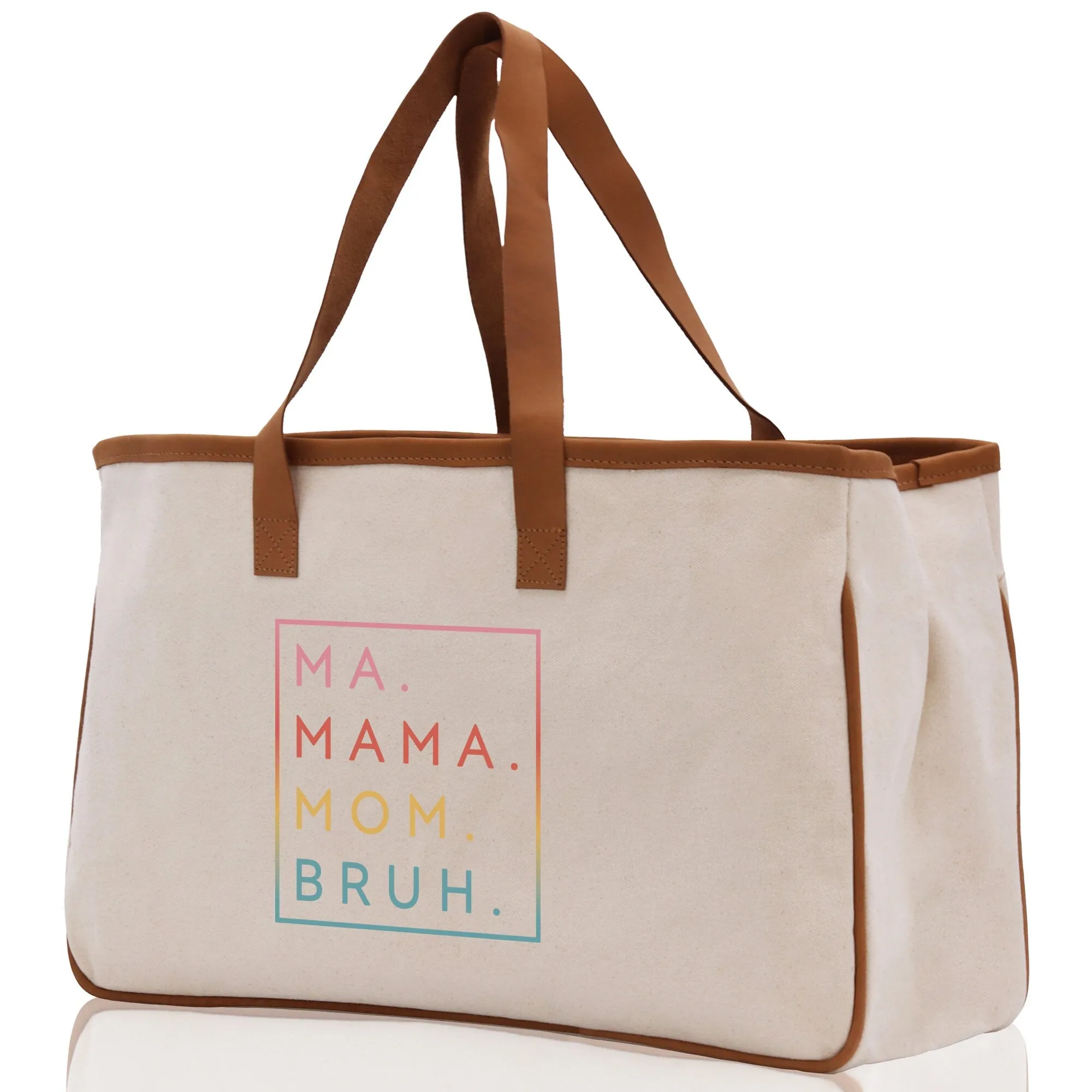 Ma Mama Mom Bruh Canvas Tote Bag Mama Tote Mom Stuff Bag Mommy Bag Dog Mom Gift Dog Mom Bag Mom Shopping Bag New Mom Gift Best Mom Ever Bag