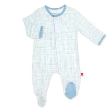 Magnificent Baby Greenwich Plaid Footie