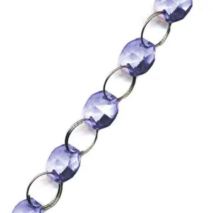 Magnificent Crystal Garland Alexandrite 40 inch Strand with Rings