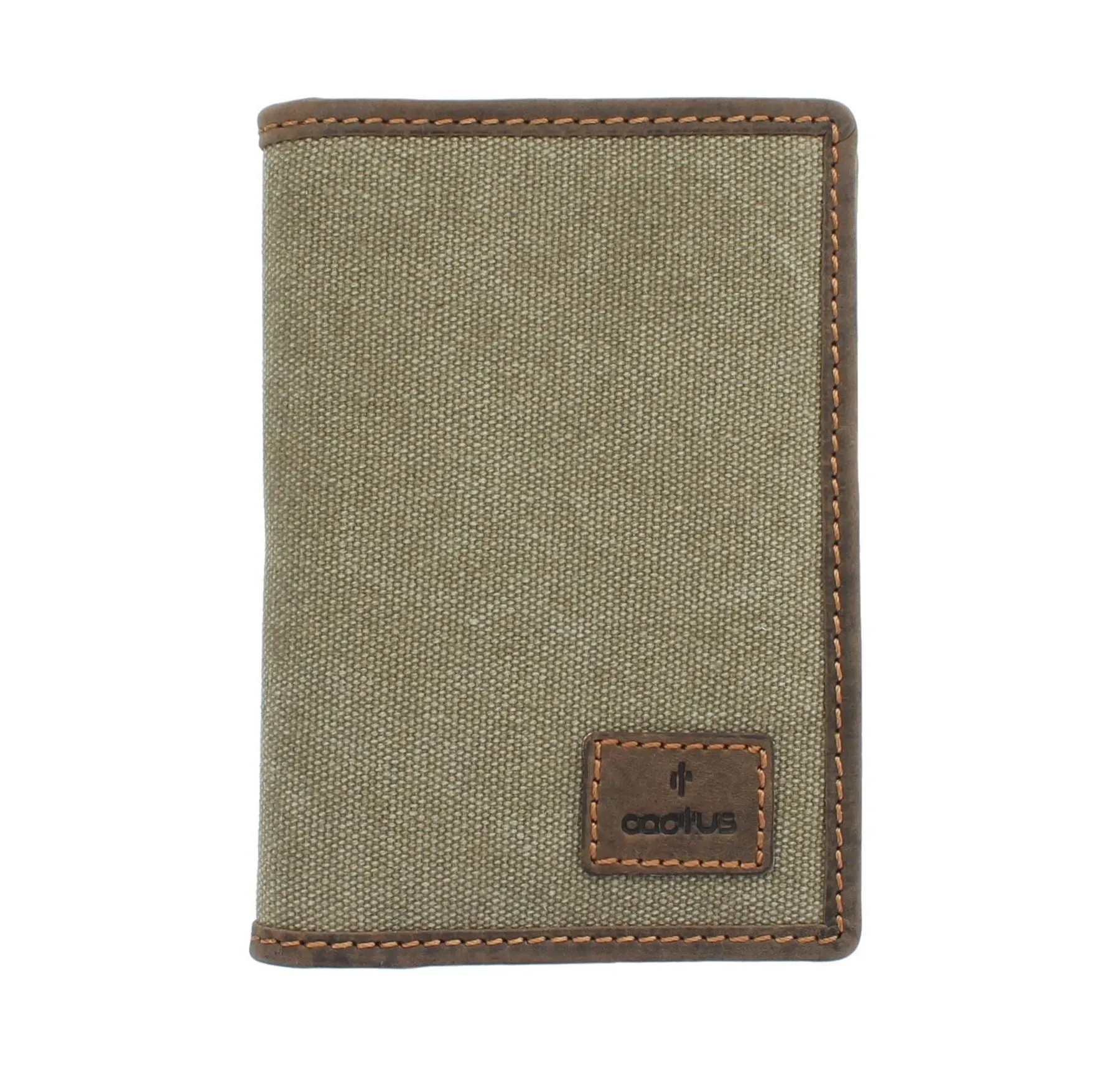 Mala CACTUS Canvas / Leather Passport Holder With RFID Protection 216_81