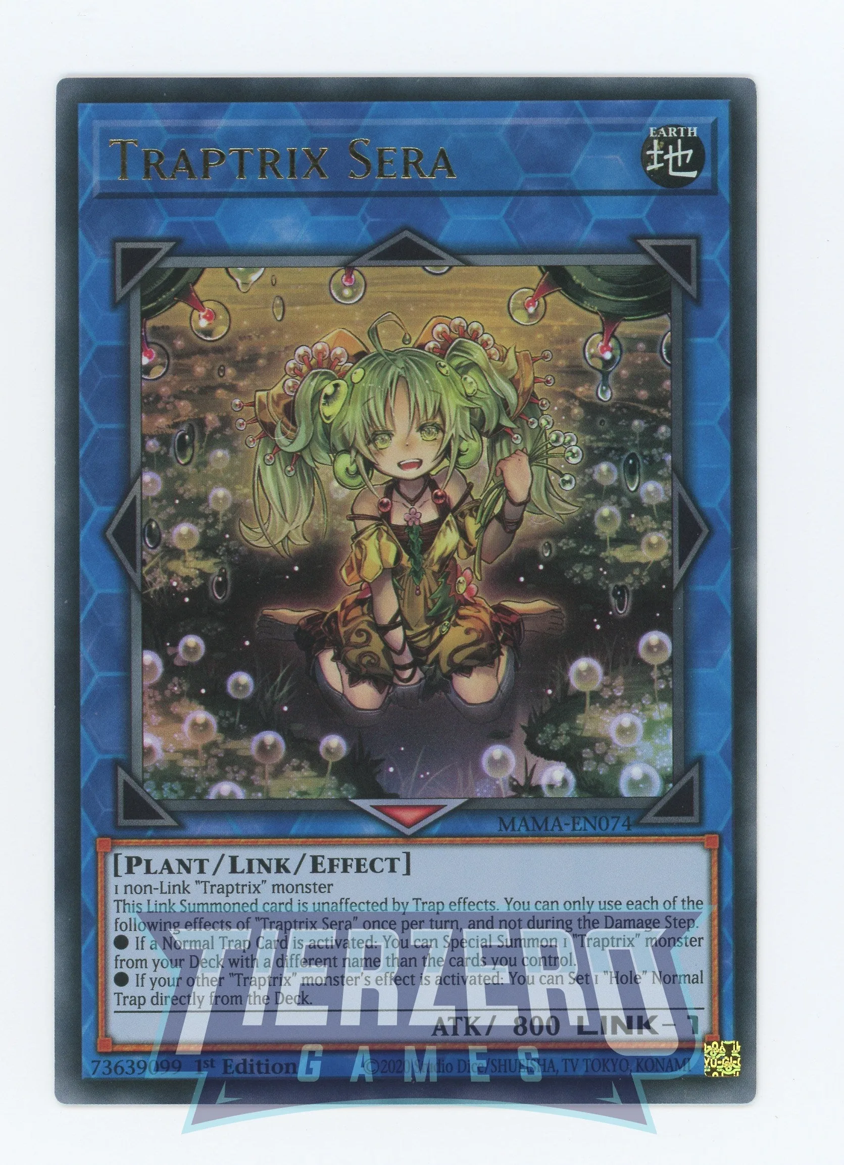 MAMA-EN074 - Traptrix Sera - Ultra Rare - Effect Link Monster - Magnificent Mavens